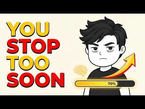 Why Most People Quit Too Early