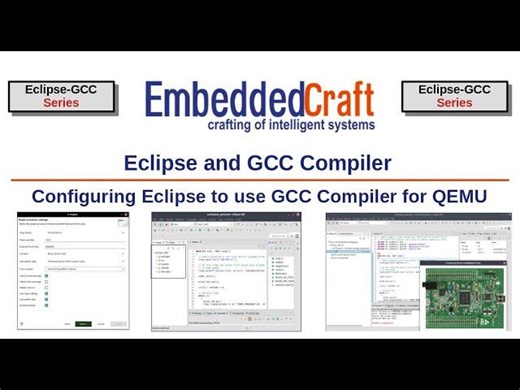 Eclipse and GCC Compiler - Configuring Eclipse to use GCC Compiler for QEMU | embeddedcraft craft