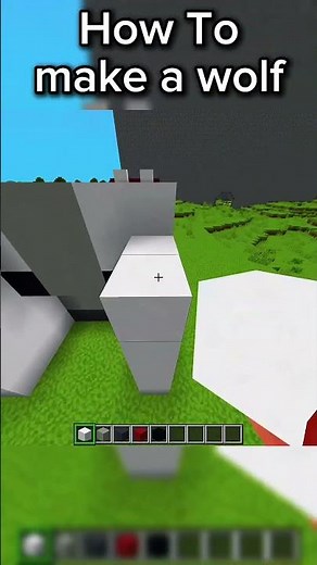 make a wolf #minecraft #minecraftsurvivalseriesepisode1 #gaming #minecraftsurvivalseries100days