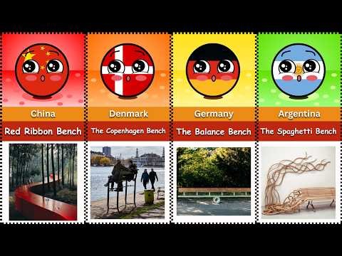 Unique Bench Design from Different Countries