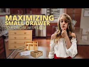 Maximize Small Drawer Space: 5 Clever Tips for Organized Drawers! 🗄✨