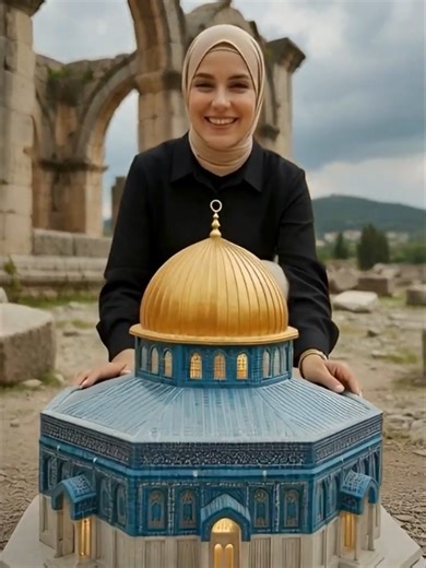 Carving a Large Stone Into a Beautiful Mosque 🕌 | Satisfying Transformation #stonecarving #stoneart #minimosque #fyp #foryou