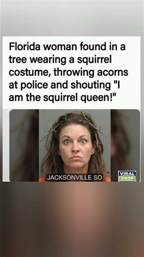 "Long live the Squirrel Queen. 👑🐿️#viral #trending #queen