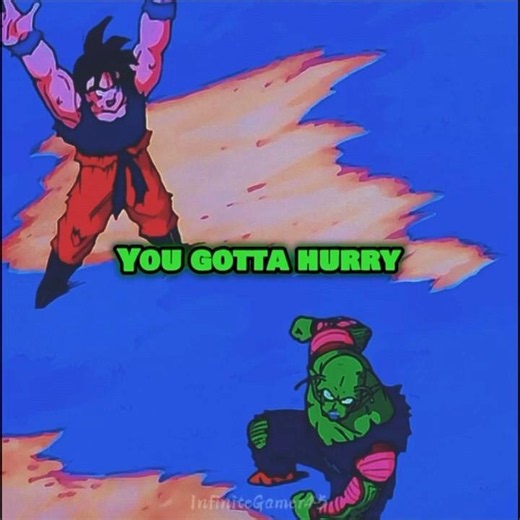 Piccolo tries to hurry Goku to throw the Spirit Bomb 💣 | Dragon Ball Z