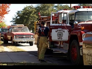 Sparta VFD 1st Structure Fire Call