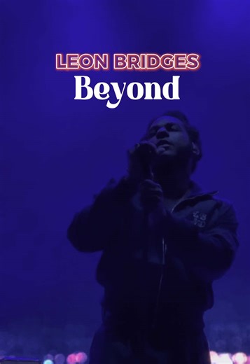 Leon Bridges Live Performance of 'Beyond' in London