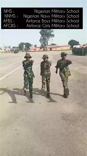 Nigerian Military School Boys Drill Showcase