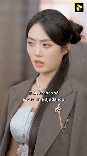 A personagem secundária que cai com um simples empurrão 😂💨#drama #dorama #series #melolo #ação