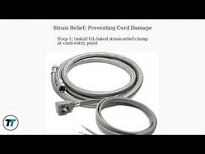 How To Connect A Power Cord To A Samsung Dishwasher – Wiring, Ground & Strain Relief