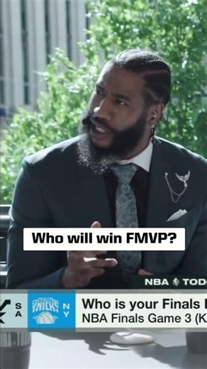Malika had to get a stray in front of former Cav Iman Shumpert 😅
