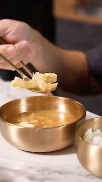 体にしみる韓国スープ…プゴク 🍲