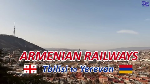 Amazing new Russian sleeper train from Georgia to Armenia