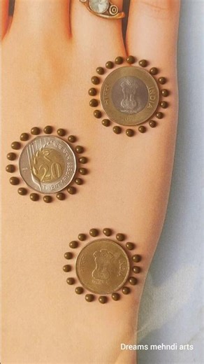 Easy and simple 1mint trick mehndi design| back hand mehndi design #dreamsmehndiarts