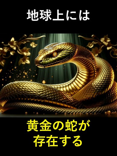黄金の蛇 ゴールデンランスヘッドバイパーの真実