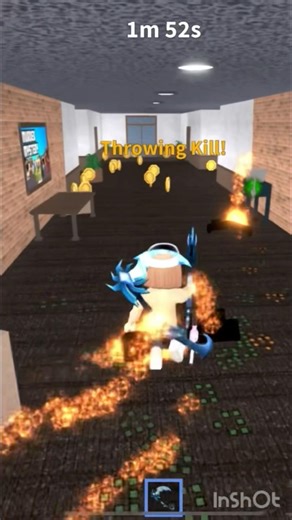 Mm2 fire effect *ASMR* murderer round (super satisfying!!) #fyppp #viral