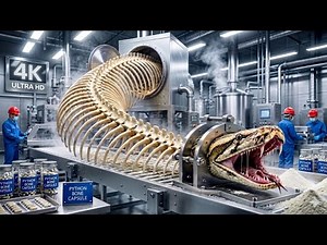 “Snake to Leather: Inside the World’s Most Extreme Snake Processing Factory”