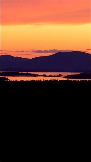 Breathtaking Maine Sunset