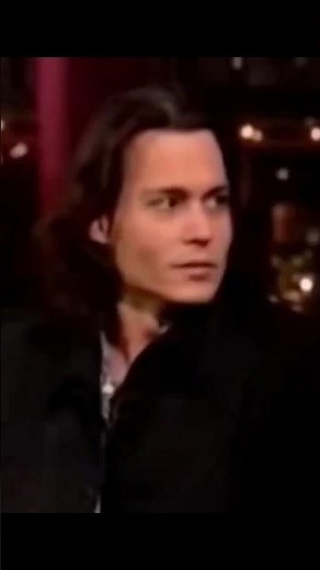 Johnny Depp talking about newborn Lily-Rose on The Late Show with David Letterman in 1999 interview