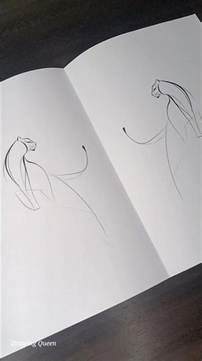 Drawing using thread #shorts #drawing