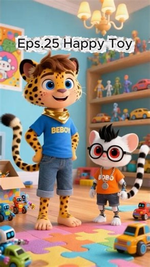 Happy Toy Gone Wild! 🤖😂 Beboy & Bobo’s Fun Chaos | Beboy and Bobo Shorts #cartooncomedy