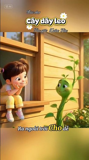 Shorts Poem: Climbing Plants 🌱🌿 | Green Plants and the Environment | My Huong Kindergarten