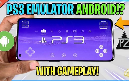 手机上玩所有PS3游戏 - PS3安卓模拟器