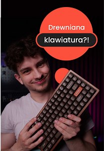 Co jak co, ale nie jest to sprzęt dla “drewnianych” graczy! #morele #keychron #drewnianaklawiatura #klawiatura (ft. @Najciekawsze gadżety)