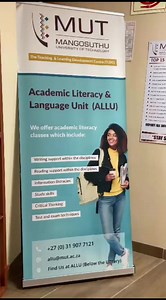 📝 Are you a postgraduate student struggling with writing a proposal? Let the MUT Writing Centre guide you on your journey to success. 📚🌟 📍 Directions: From the main gate, pass all the step buildings, walk straight ahead to the CS, go down the steps by the engineering lab area, and enter the dark hallway leading to the library. Downstairs, near the toilets, on your 1st-floor library building, there is the writing centre. Unlock the art of proposal writing and take your academic career to the 