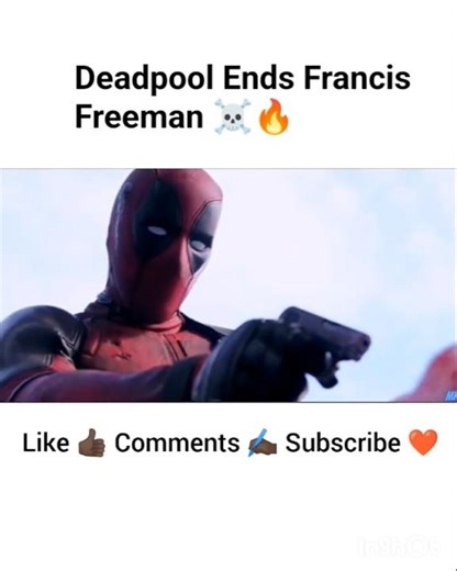 Deadpool Kills Ajax (Francis) 🔥 Final Justice | #action #deadpool #shorts