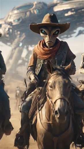 alien cowboys