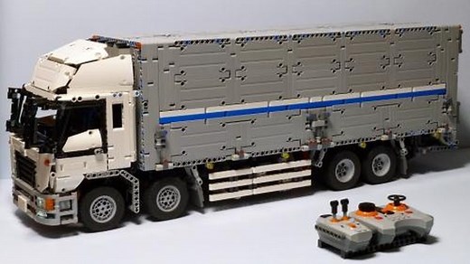 LEGO MOC-1389 Wing Body Truck (Technic 2014)