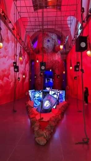 Tate Britain has been transformed! From salvaged machines to makeshift creatures, British artist Heather Phillipson has created an immersive, other-worldly experience, engulfing the galleries with sound, colour and motion. 🐏🌠💥 Book your free visit today. https://bit.ly/3uR7ecM | Tate