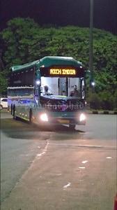 VOLVO 9600 SLX ENTRY😍Renjth in Royal Rich india brand new Volvo sleeper💥#shorts #volvo #youtube #bus