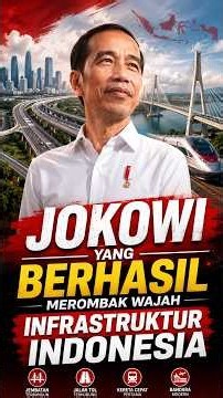Jokowi successfully transformed the face of Indonesia's infrastructure❗️