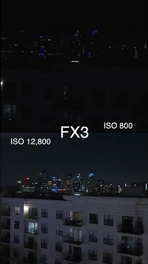 Sony FX3 Lowlight Test: 800 ISO vs 12,800 ISO 🔥