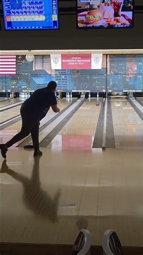 Did I actually just do that split?! #bowling #bowler #viral