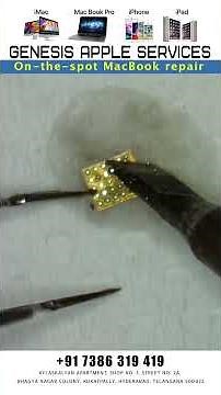 Macbook Pro A2442 not turning on repair #macrepair #ipad #iphone #genesisappleservices #iwatch