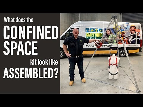 3M™ Protecta Confined Space Kit: Tripod, Type 3 Retrieval SRL, Pulley. SafetyQuip Review