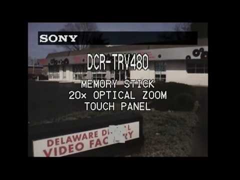 Sony DCR-TRV480 Handycam Demo - Digital 8 Camcorder - 2005