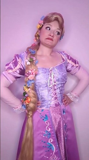 Rapunzel cosplay video from Disney Princess Tangled #cosplay #diycosplay