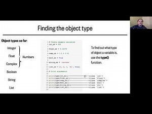Lesson 3, Part 3: Object types