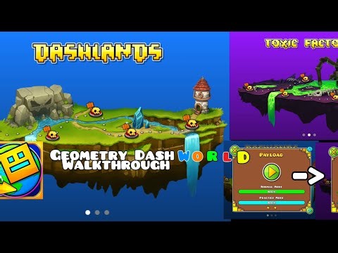 Geometry Dash World | Walkthrough | 100% Complete! | Daniel's doodles