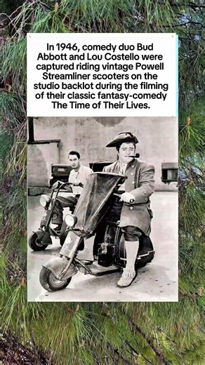 Abbott and Costello on Motor Scooters (1946) 🛵 #AbbottAndCostello #ClassicComedy #1940s