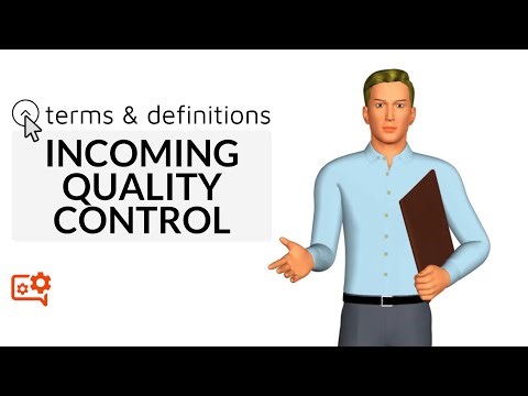 Incoming Quality Control I Terms & Definitions