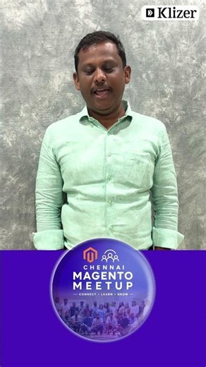 Mohamed Abbas at Chennai Magento Meetup 2026