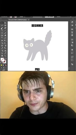 Convert Image to Vector FAST ⚡ Illustrator 2026 Image Trace Tutorial #shorts #trending #viral