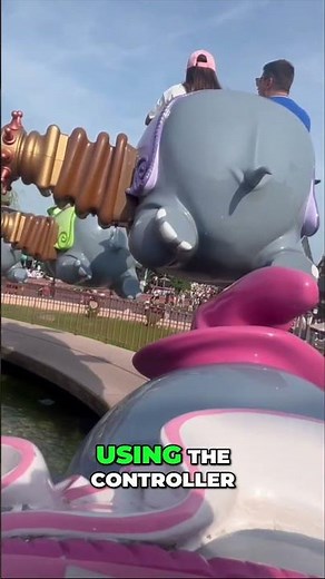 Disneyland Paris Ride Guide 3: Dumbo the Flying Elephant 🐘✨ #shorts
