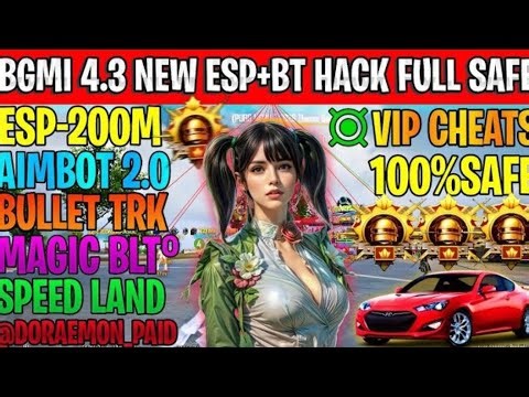 BGMI HACK MOD APK 4.3 FREE | BGMI ESP HACK KAISE KARE | BGMI NEW HACK TODAY | HOW TO HACK BGMI 4.3