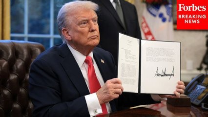 President Trump Signs Workforce Development Executive Order: 'This Is Like A Training Center'