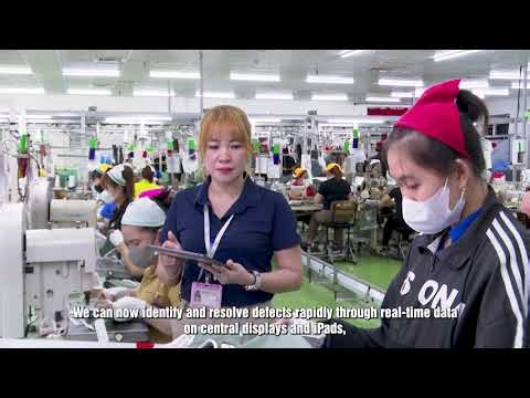 JUKI DX Model Smart Factory at Textile Co., Ltd. at Vietnam